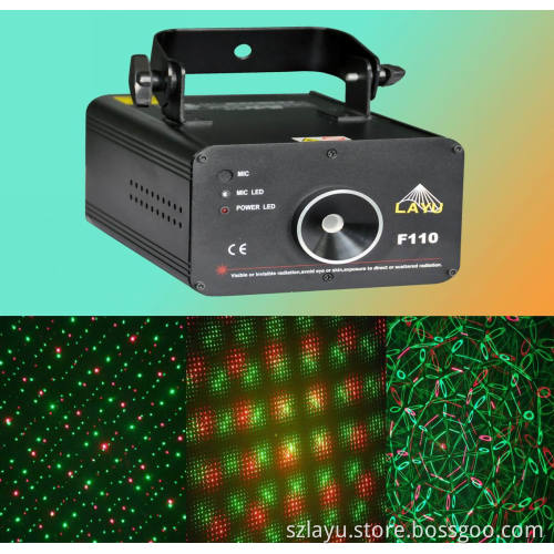 Multi-Effect Bubble Laser Light for Stage (F110)